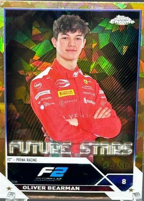 2023 Topps Chrome Formula 1 Sapphire Edition #71 Gold /50