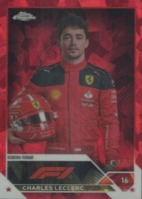 2023 Topps Chrome Formula 1 Sapphire Edition #5 Red /5