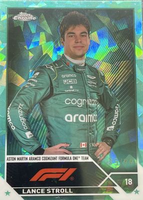 2023 Topps Chrome Formula 1 Sapphire Edition #43 Aqua /99