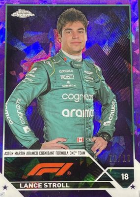 2023 Topps Chrome Formula 1 Sapphire Edition #43 Purple /10