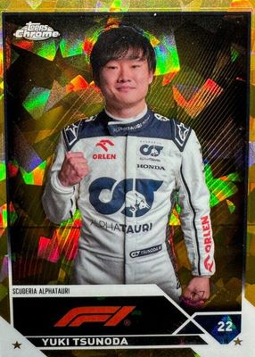2023 Topps Chrome Formula 1 Sapphire Edition #55 Gold /50