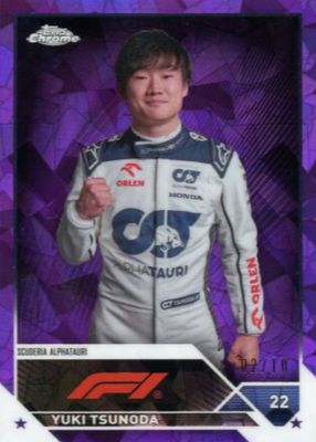 2023 Topps Chrome Formula 1 Sapphire Edition #55 Purple /10