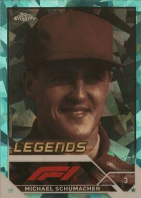 2023 Topps Chrome Formula 1 Sapphire Edition #199 Aqua /99