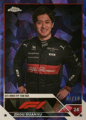 2023 Topps Chrome Formula 1 Sapphire Edition #58 Purple /10