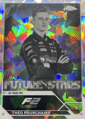 2023 Topps Chrome Formula 1 Sapphire Edition #78 Black & White /15