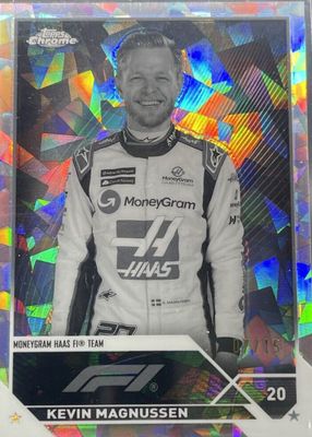 2023 Topps Chrome Formula 1 Sapphire Edition #49 Black & White /15