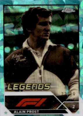 2023 Topps Chrome Formula 1 Sapphire Edition #196 Aqua /99