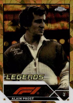 2023 Topps Chrome Formula 1 Sapphire Edition #196 Gold /50