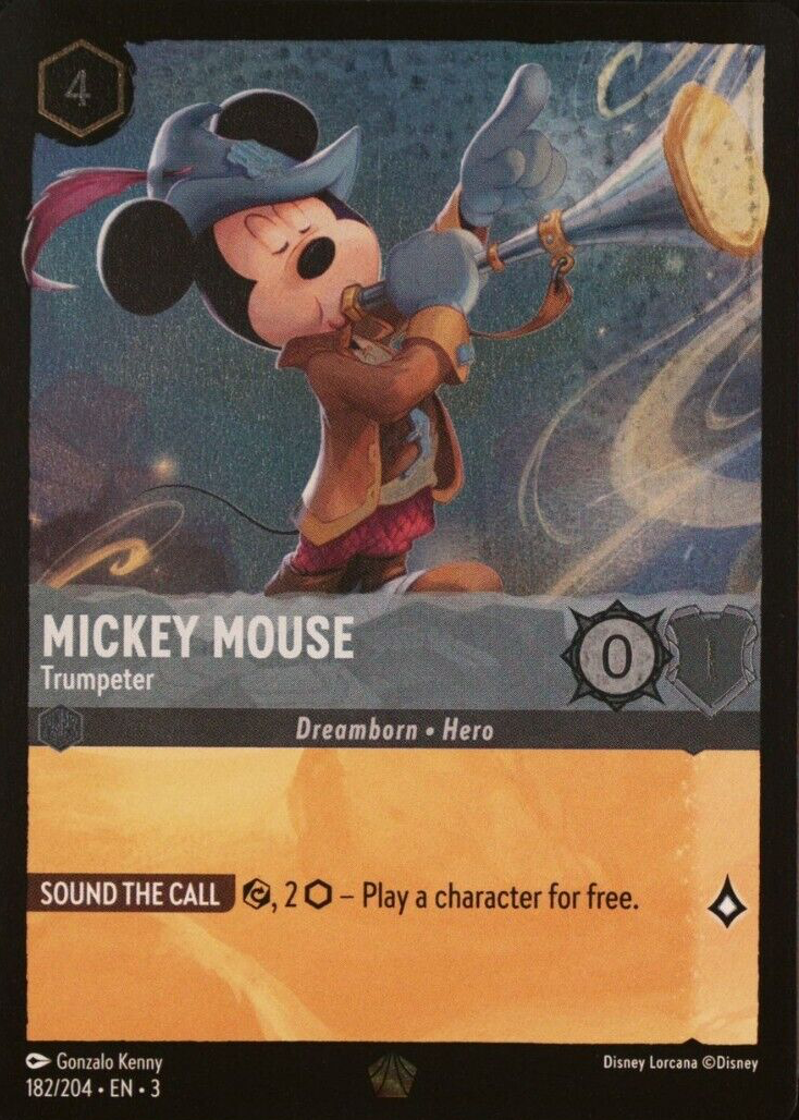 Mickey Mouse - Trumpeter 2024 Into the Inklands #182/204