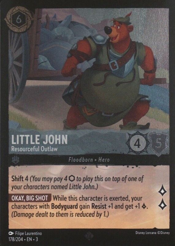 Little John - Resourceful Outlaw 2024 Into the Inklands #178/204 Cold Foil  Price Guide - Sports Card Investor