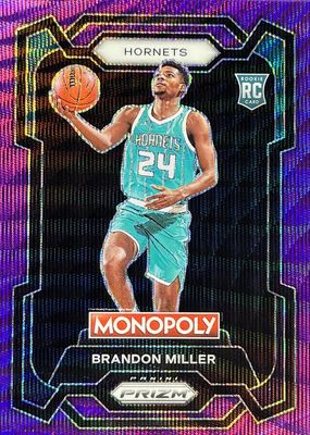 2023 Prizm Monopoly #15 Purple Wave