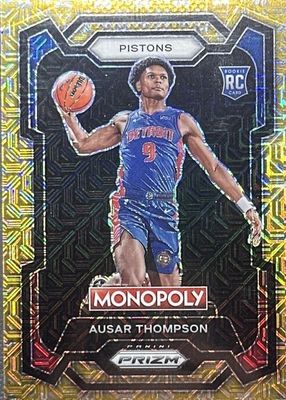 2023 Prizm Monopoly #27 Gold Millionaire Shimmer /500