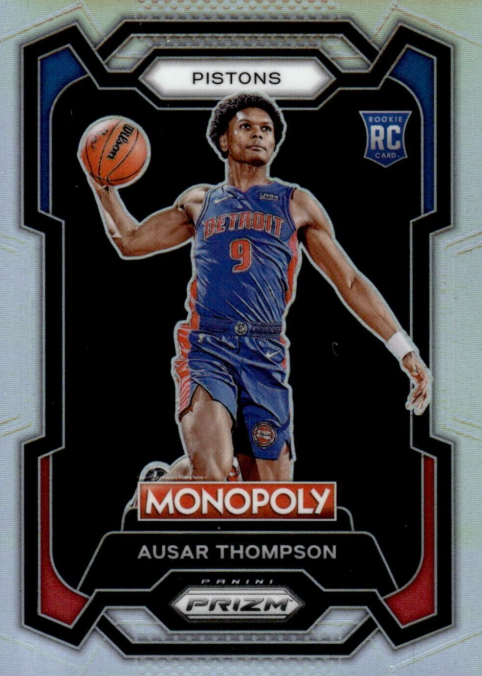 Ausar Thompson 2023 Prizm Monopoly #27 Silver Price Guide