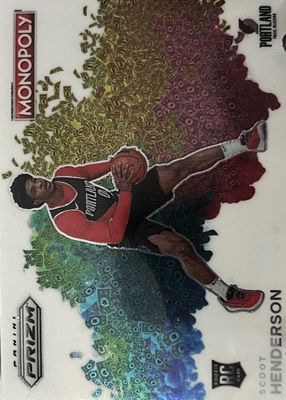 2023 Prizm Monopoly #MB-19 Money Blast /(SSP)