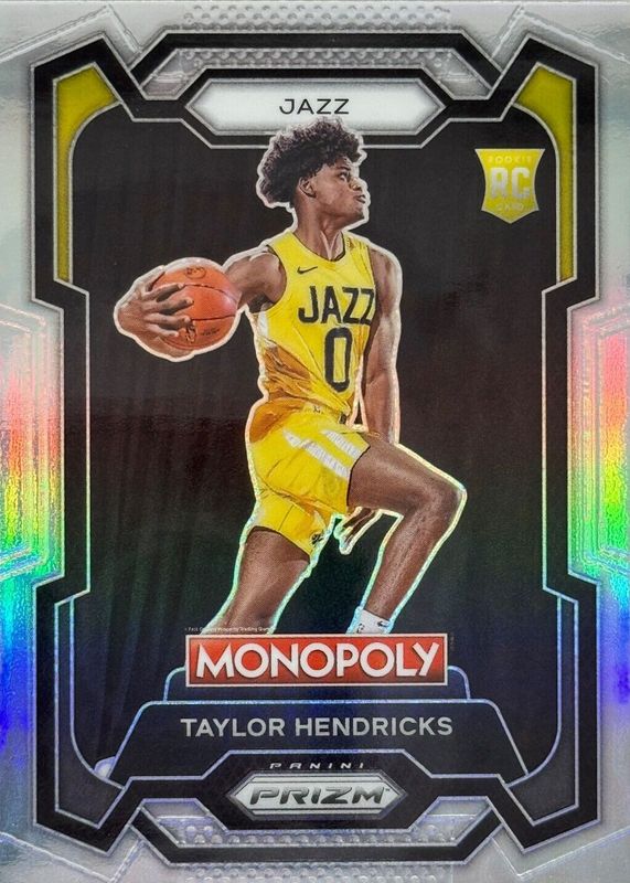 Taylor Hendricks 2023 Prizm Monopoly #86 Silver Rookie PSA 10