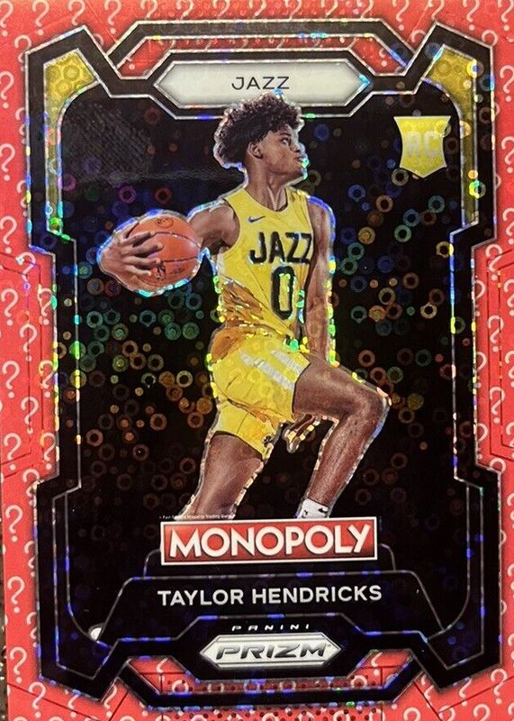 Taylor Hendricks 2023 Prizm Monopoly #86 Question Mark /25 Rookie SGC 9.5