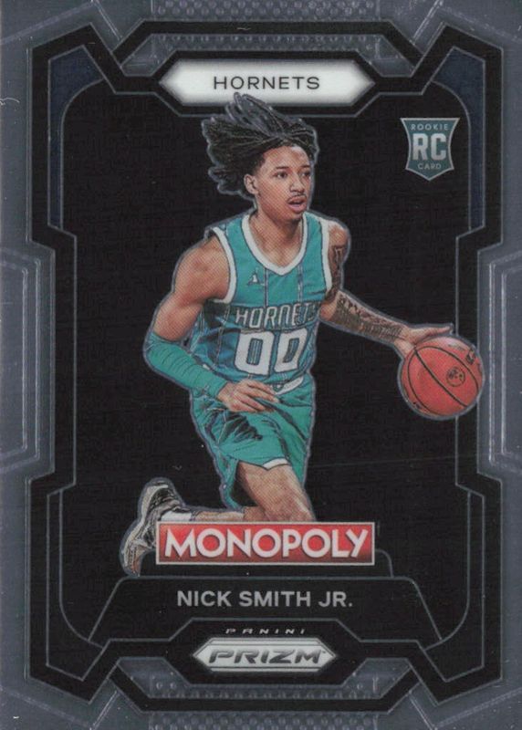 Nick Smith Jr. 2023 Prizm Monopoly #14 Base Rookie PSA 9