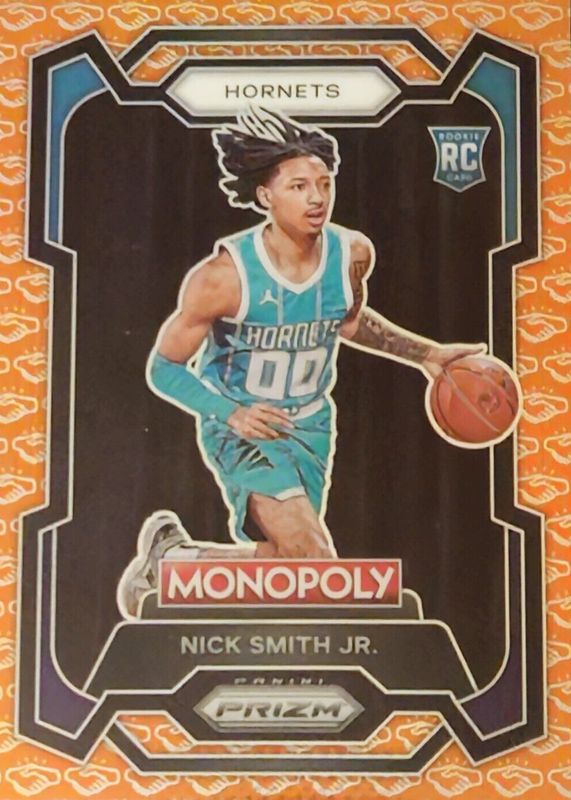 Nick Smith Jr. 2023 Prizm Monopoly #14 Handshake Deal Rookie PSA 10