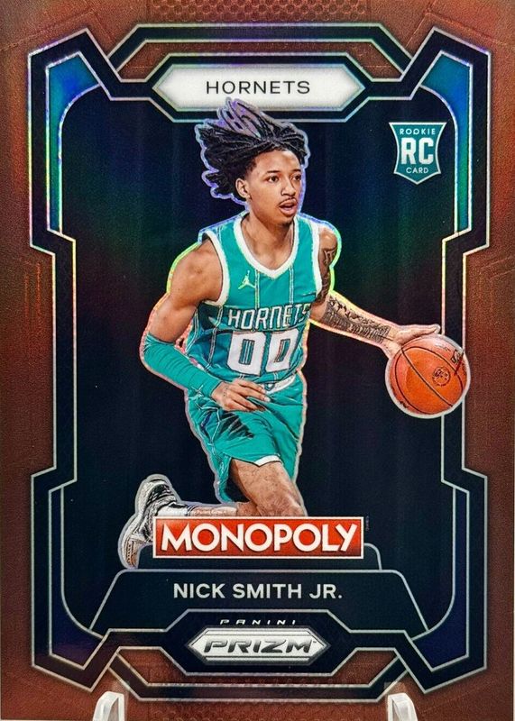 Nick Smith Jr. 2023 Prizm Monopoly #14 Brown /249 Rookie SGC 9.5