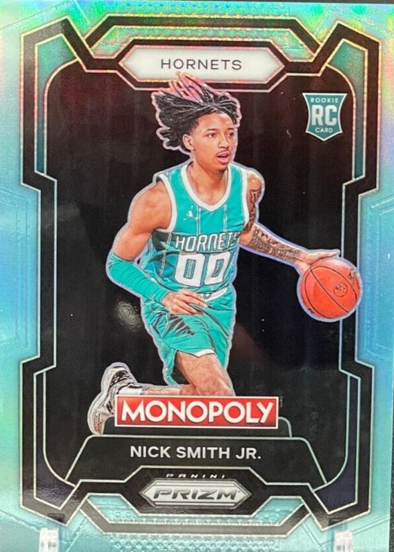 Nick Smith Jr. 2023 Prizm Monopoly #14 Light Blue /199 Rookie RAW