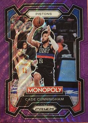 2023 Prizm Monopoly #25 Purple Wave