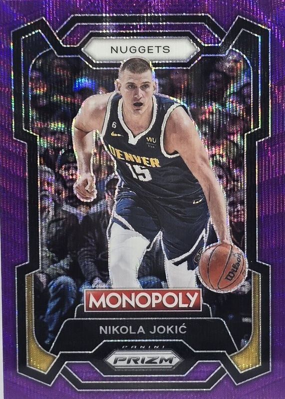 199枚限定】2023-24 Panini Prizm Nikola Jokic Blue Parallel 