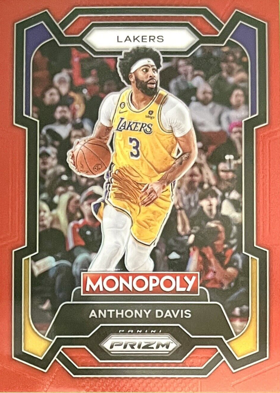 Anthony Davis 2023 Prizm Monopoly #41 Red /99 Price Guide - Sports