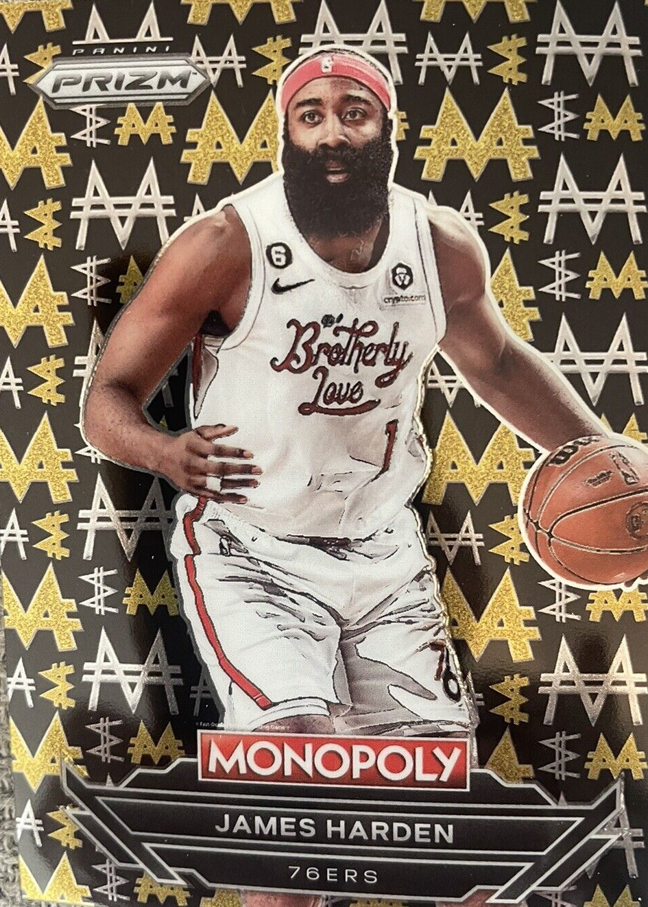 James Harden 2023 Prizm Monopoly #B16 Millionaire Black /(SSP