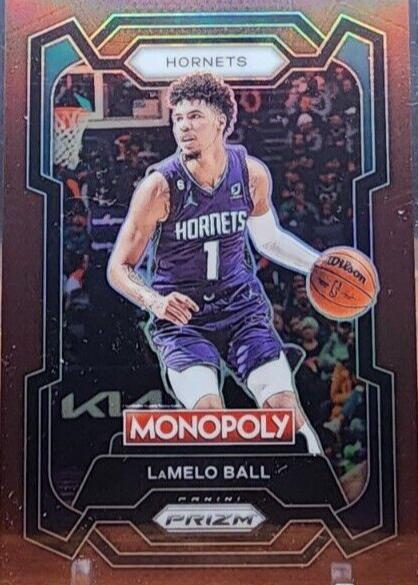 LaMelo Ball 2023 Prizm Monopoly #13 Brown /249 Price Guide