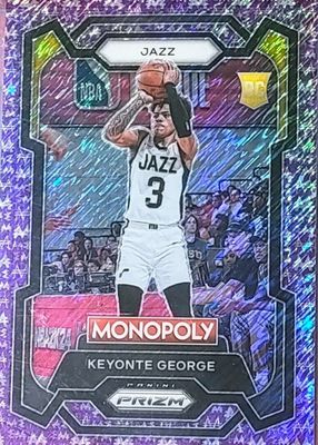 2023 Prizm Monopoly #87 Purple Millionaire Shimmer /50