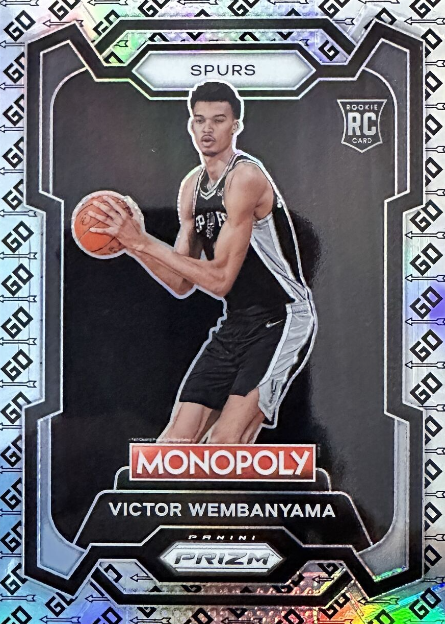 Victor Wembanyama 2023 Prizm Monopoly #81 GO Space Price