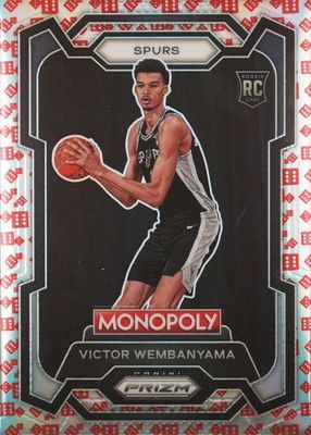 2023 Prizm Monopoly #81 Red Dice