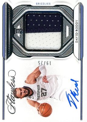 2022 Flawless #FPA-DVR Flawless Patch Autographs /25