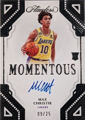 2022 Flawless #MA-MAX Momentous Autographs /25