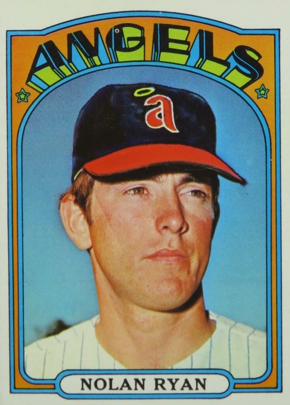 Nolan Ryan 1972 Topps #595 Base SGC 2