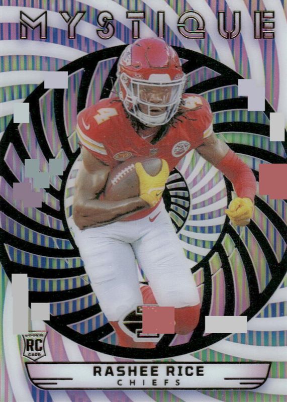 Rashee Rice 2023 Illusions #29 Mystique - Mosaic Rookie RAW