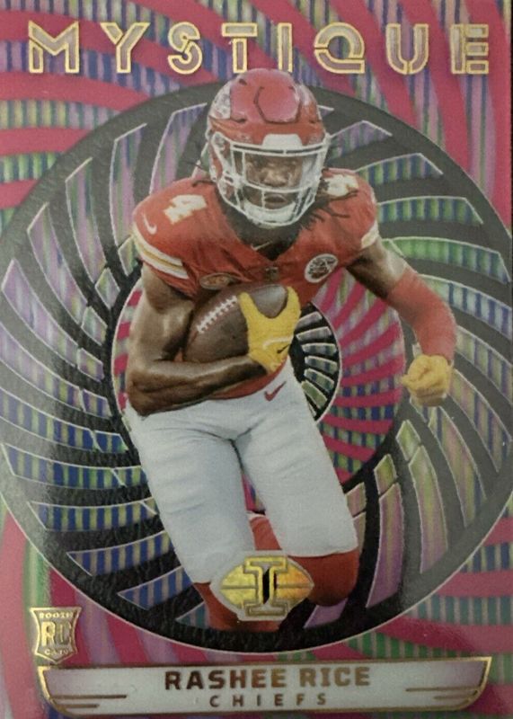 Rashee Rice 2023 Illusions #29 Mystique - Pink /399 Rookie RAW