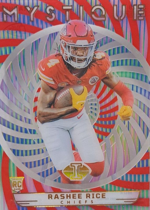 Rashee Rice 2023 Illusions #29 Mystique - Red /199 Rookie RAW