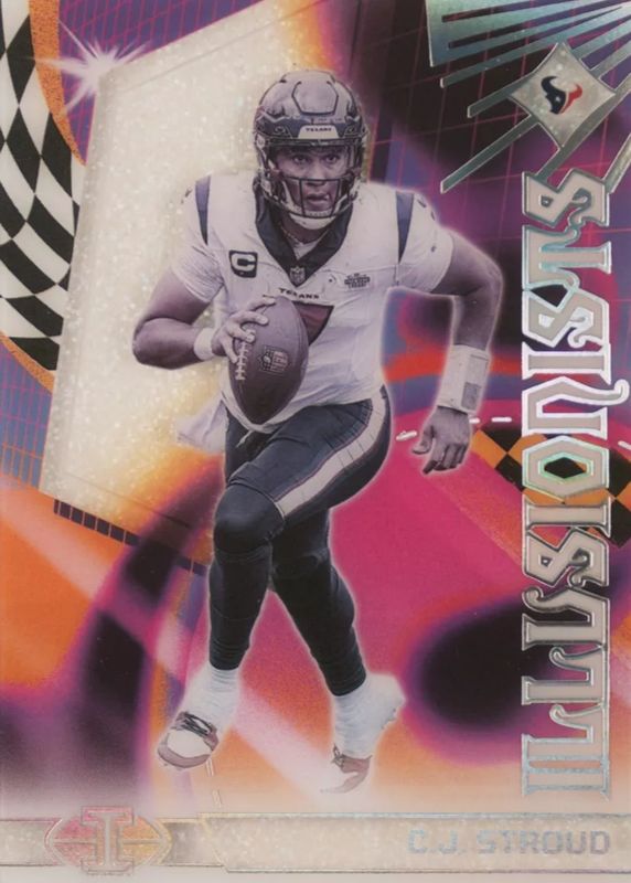 CJ Stroud 2023 Illusions #13 Illusionists - Stardust Rookie SGC 10