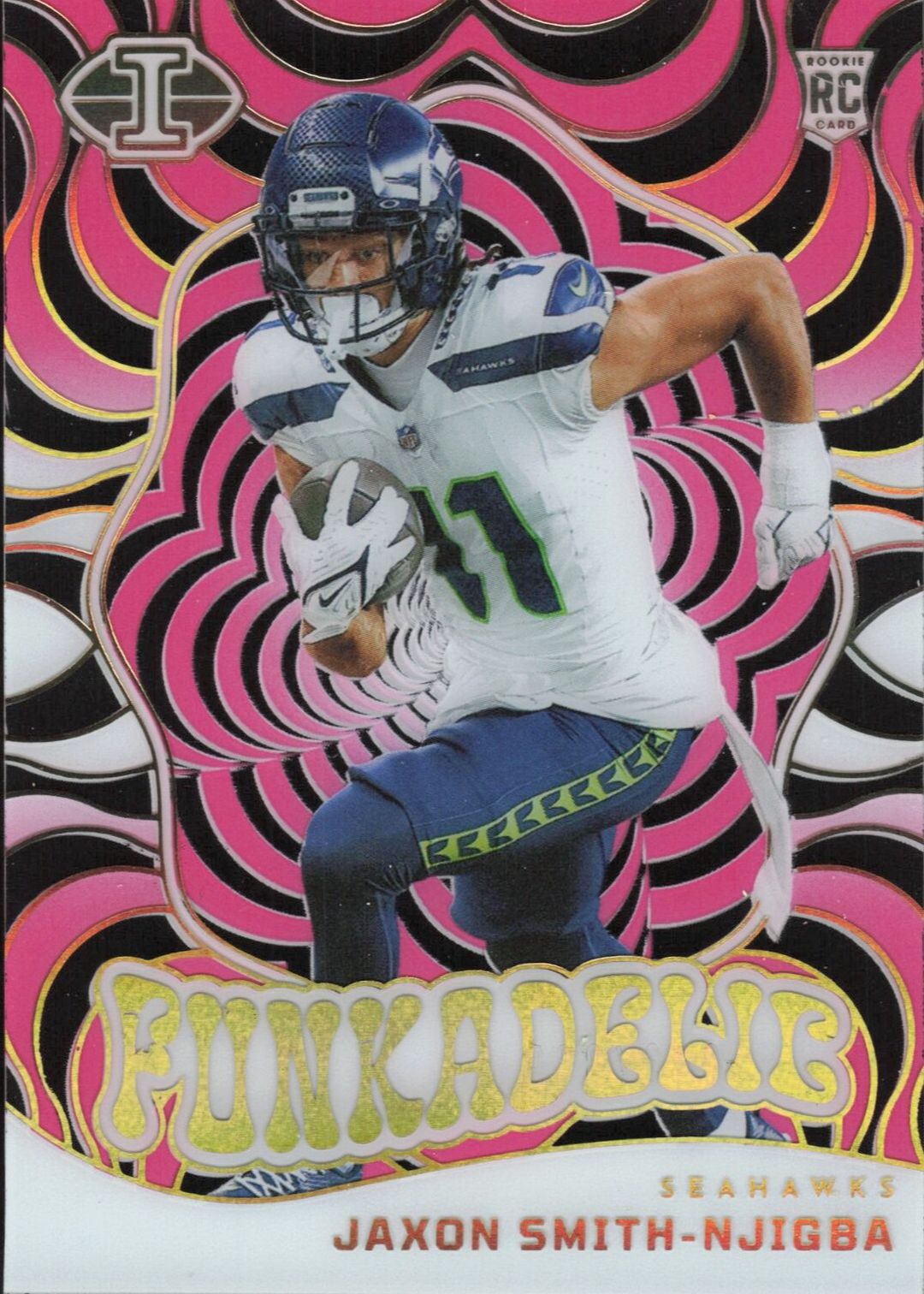 Jaxon Smith-Njigba 2023 Illusions #16 Funkadelic - Pink /399 Price