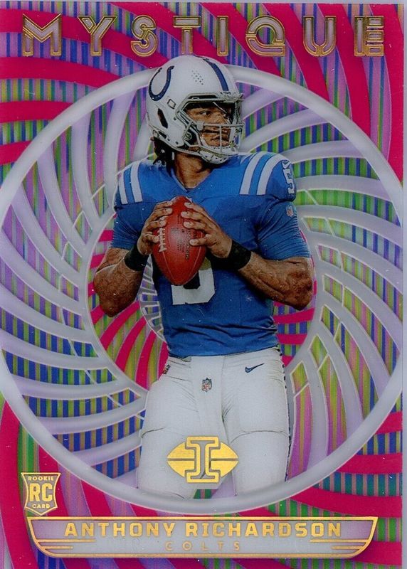 Anthony Richardson 2023 Illusions #2 Mystique - Pink /399 Rookie BGS 10 PRISTINE