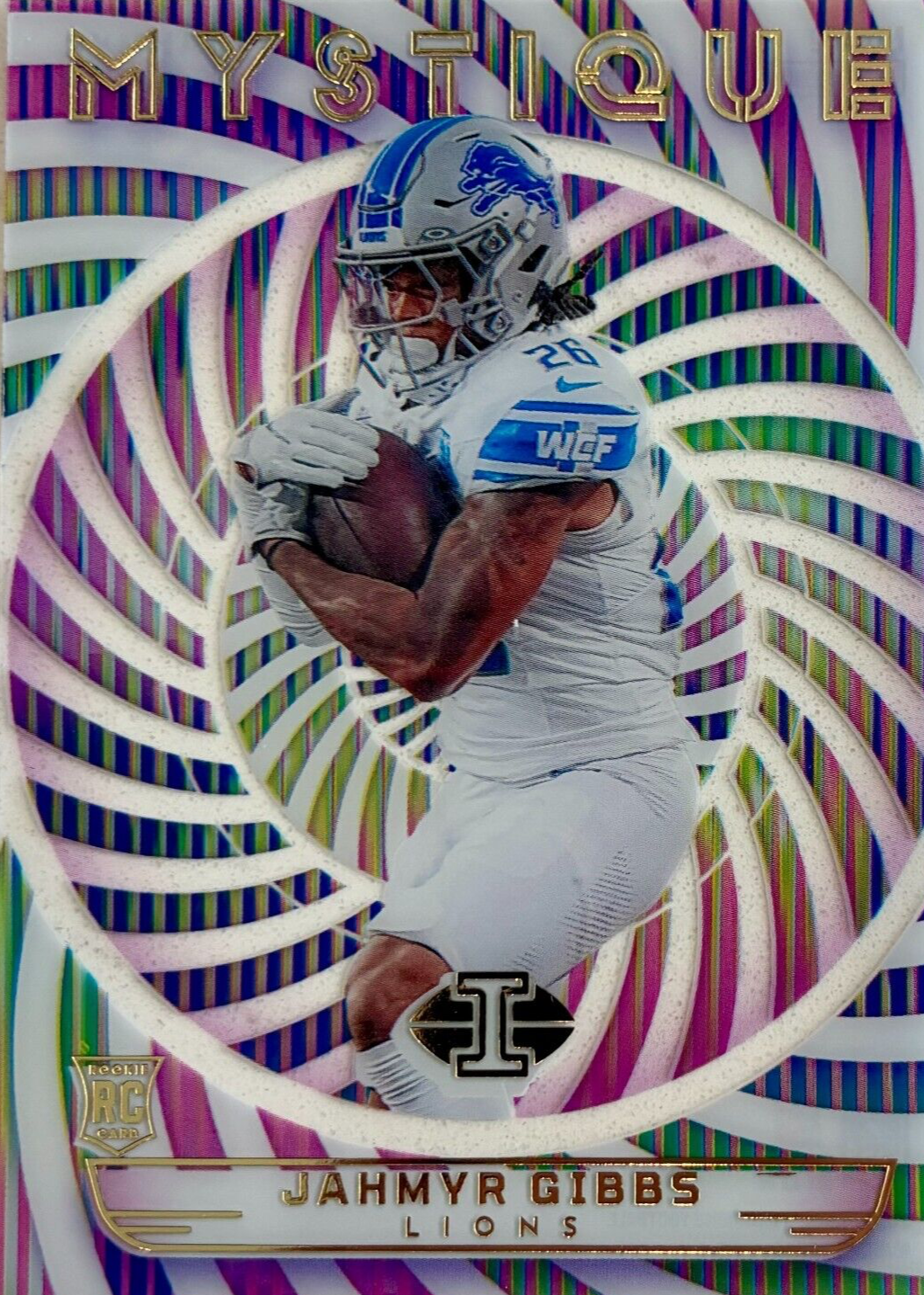 Jahmyr Gibbs 2023 Illusions #12 Mystique Price Guide
