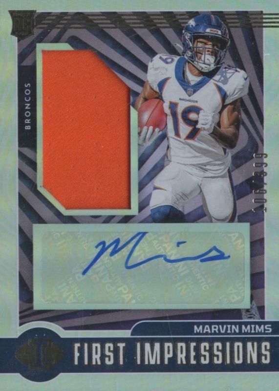 2023 Illusions #124 First Impressions Memorabilia Autographs /399