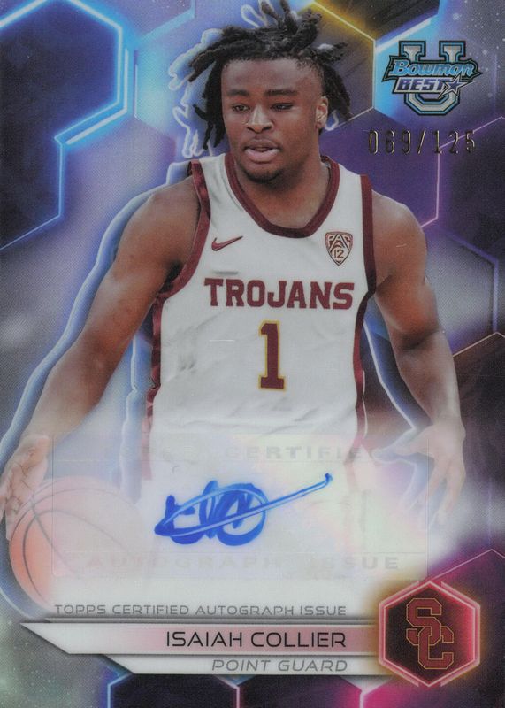 2023 Bowman's Best University #B23-IC Best of 2023 Autographs - Refractor /125