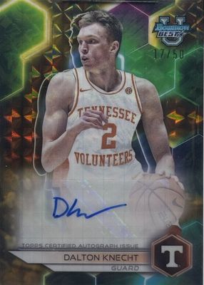 2023 Bowman Best University #B23-DK Best of 2023 Autographs - Geometric Gold Refractor /50