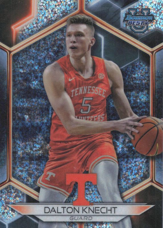 Dalton Knecht 2023 Bowman's Best University #43 Speckle Refractor PSA 10