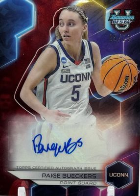 2023 Bowman Best University #B23-PB Best of 2023 Autographs - Red Refractor /10