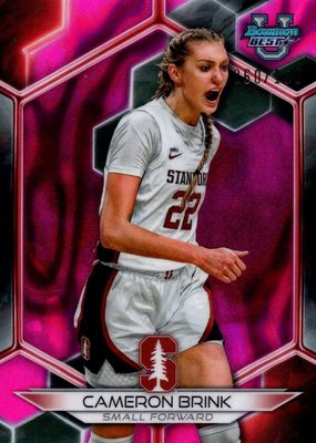 2023 Bowman Best University #78 Pink Lava Refractor /100