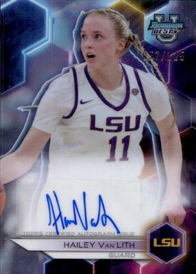 2023 Bowman Best University #B23-HVL Best of 2023 Autographs - Refractor /125