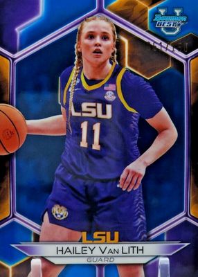 2023 Bowman Best University #45 Blue Refractor /150